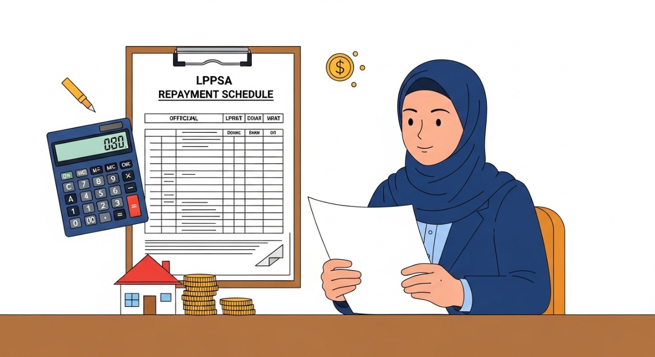 jadual bayaran balik lppsa