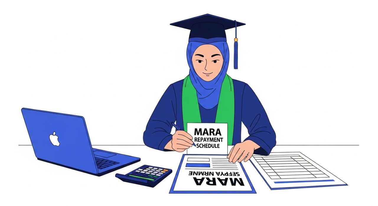 jadual bayaran balik mara