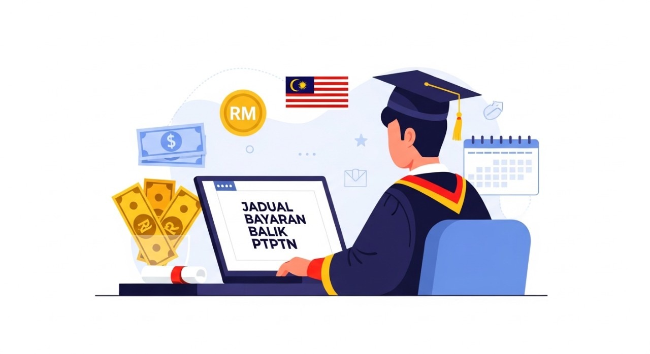 jadual bayaran balik ptptn