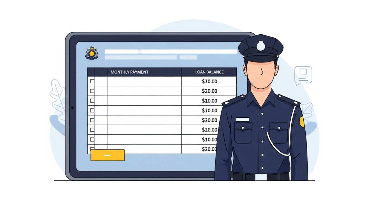 jadual bayaran pinjaman koperasi polis