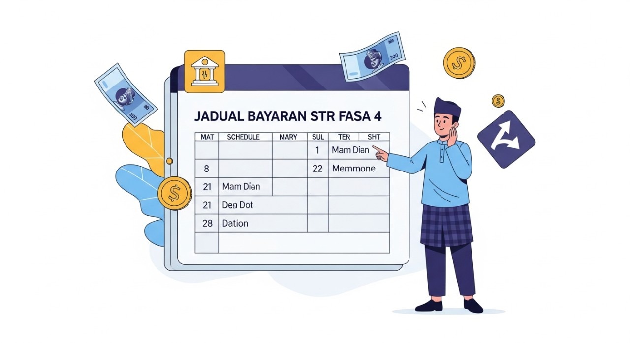 jadual bayaran str fasa 4