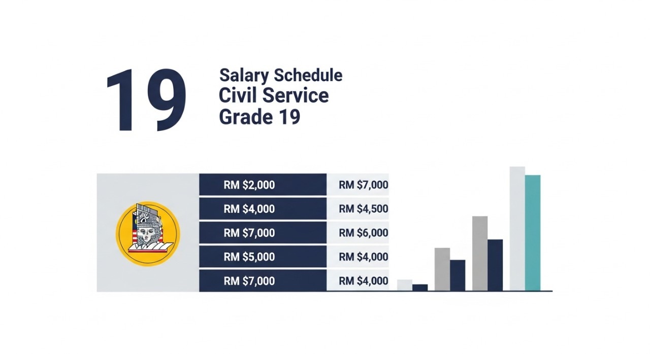 jadual gaji gred 19