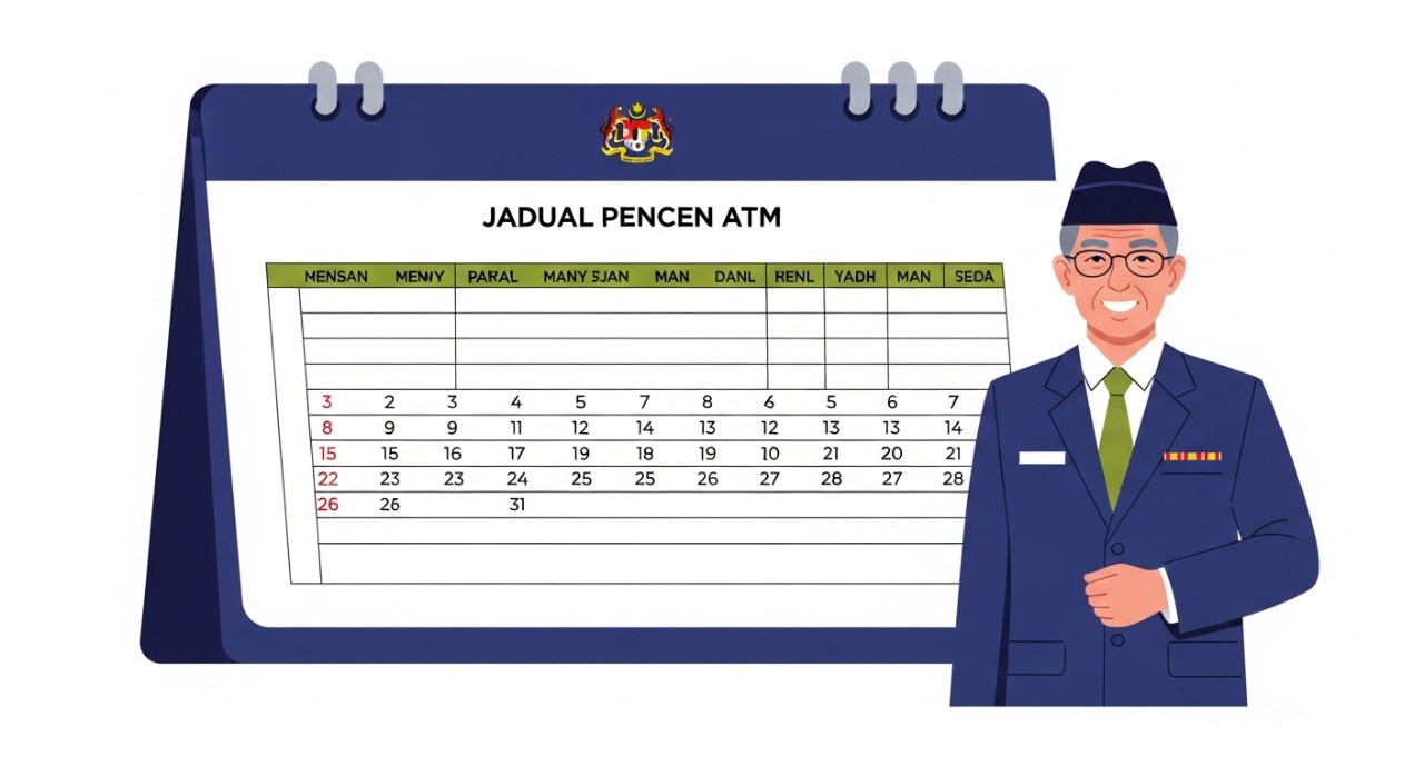 jadual pencen atm