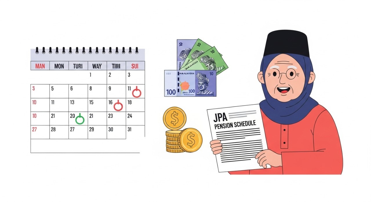 jadual pencen jpa