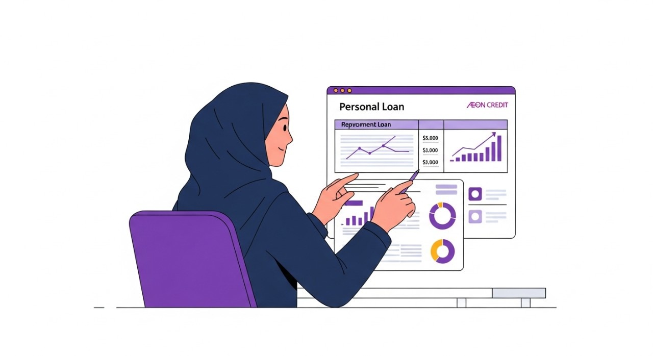 jadual pinjaman peribadi aeon credit