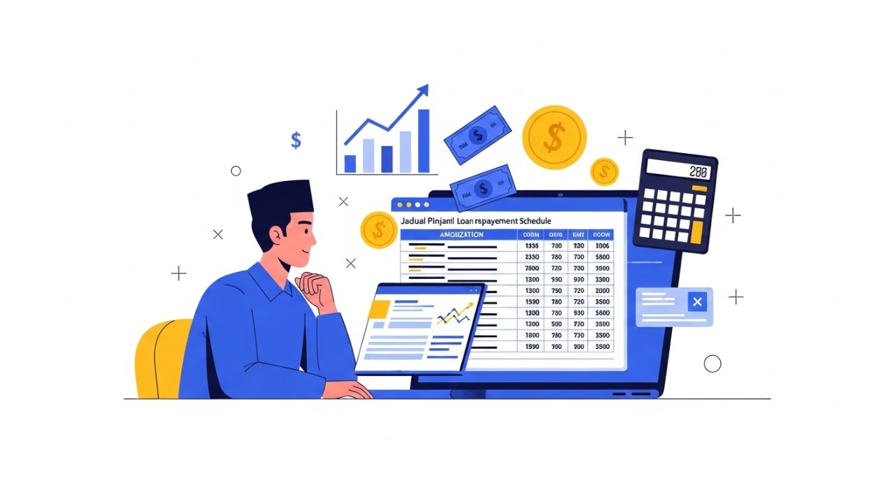jadual pinjaman peribadi affin bank
