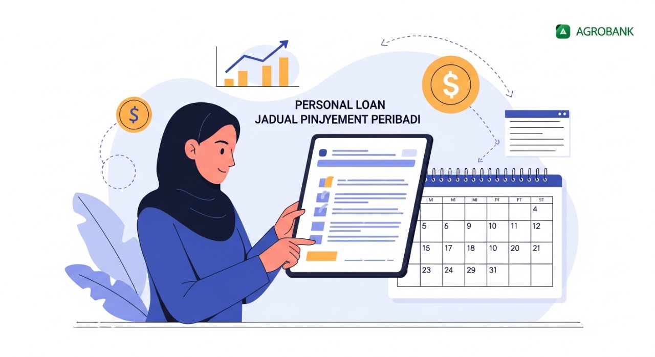jadual pinjaman peribadi agrobank