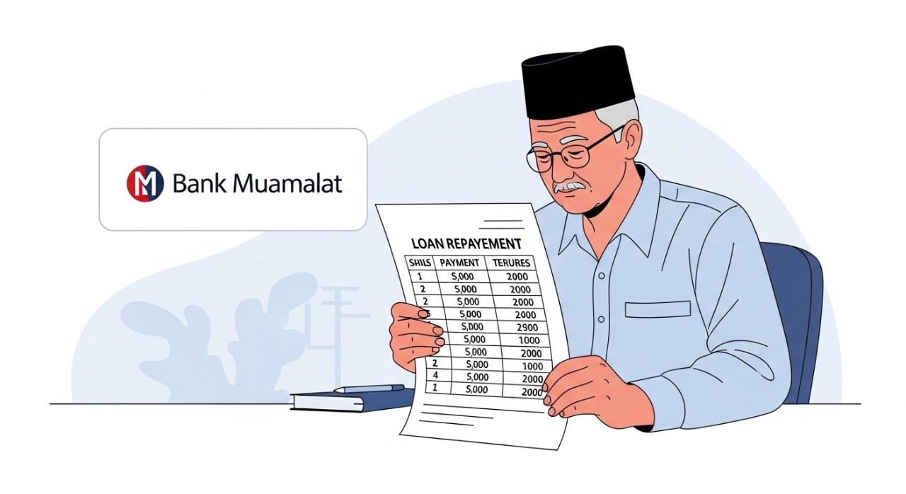 jadual pinjaman pesara bank muamalat