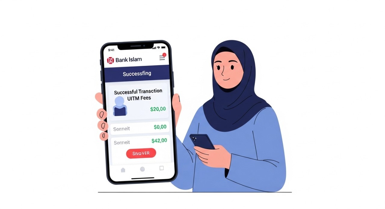 yuran uitm bank islam