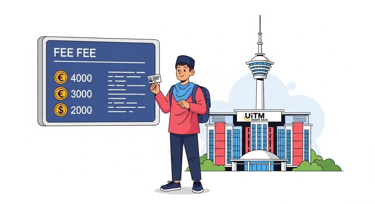 yuran uitm di shah alam