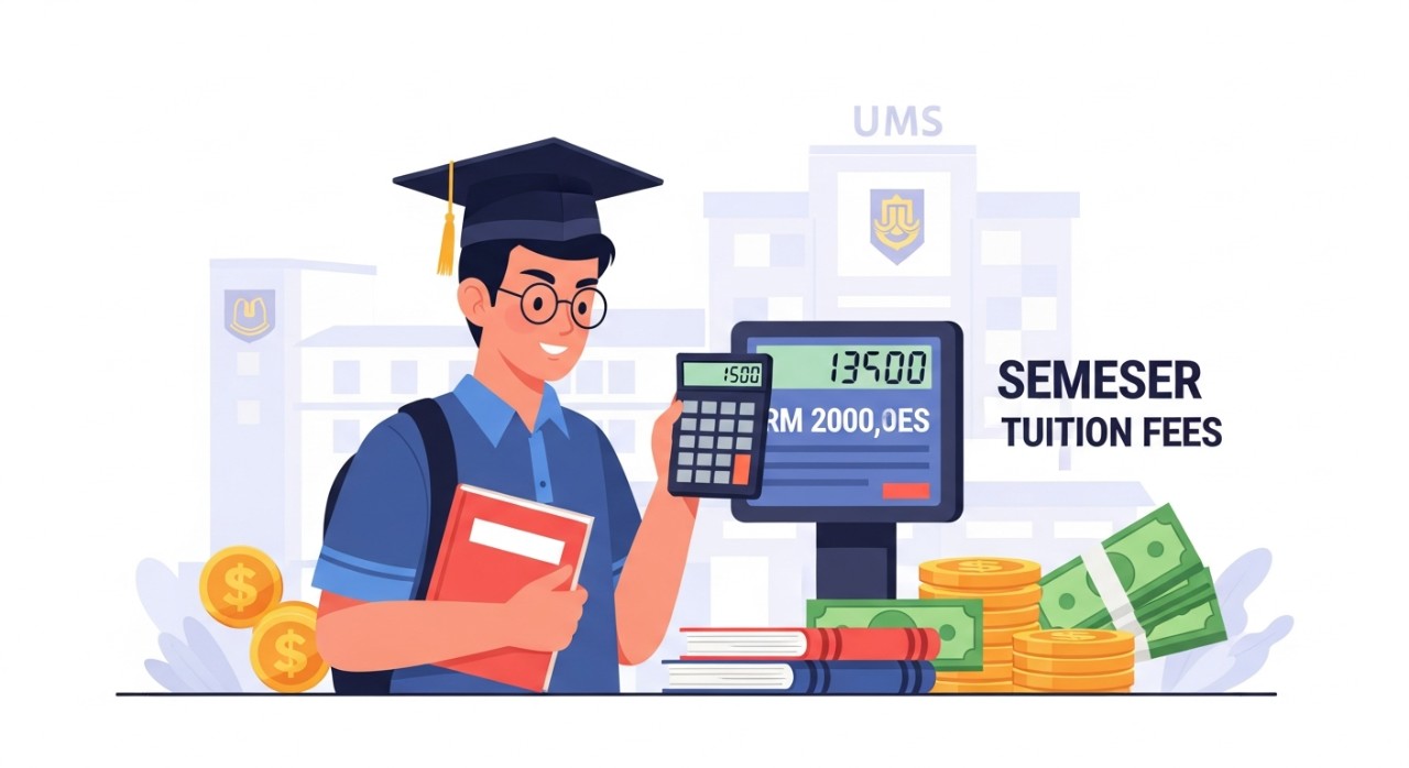yuran ums setiap semester degree