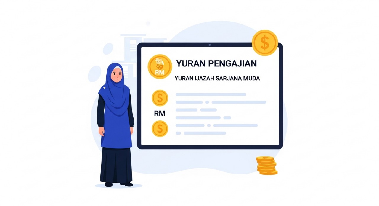 yuran unisza ijazah sarjana muda