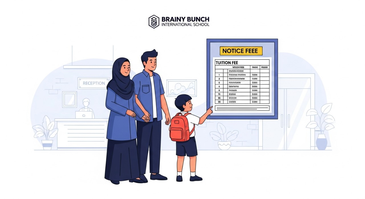 yuran brainy bunch international school