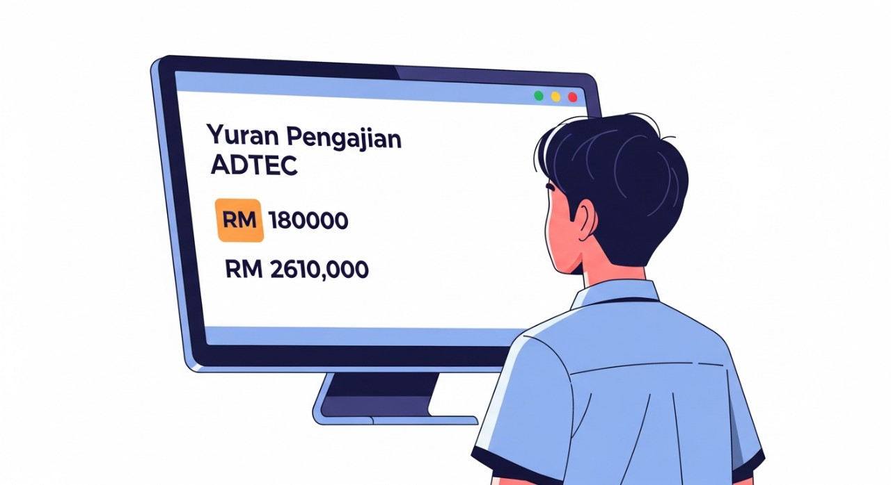 yuran pengajian adtec